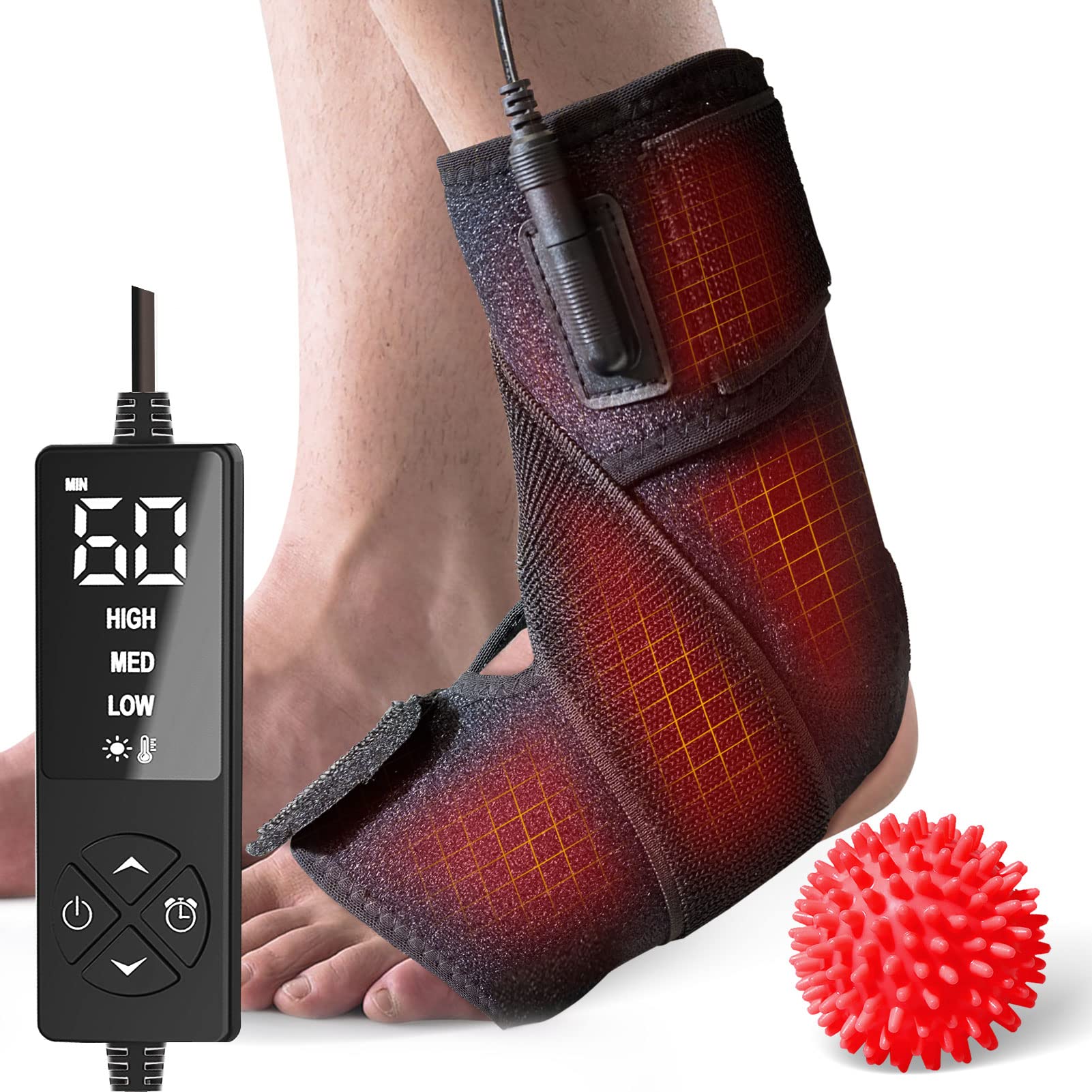 Heating pad for heel pain shop